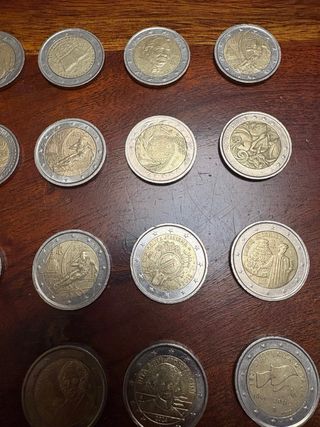 Lote 25 Monedas 2€ Conmemorativas Italia