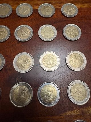 Lote 25 Monedas 2€ Conmemorativas Italia