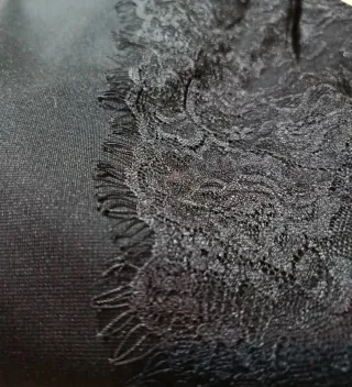 Vestido Negro Midi Mango Suit Talla S