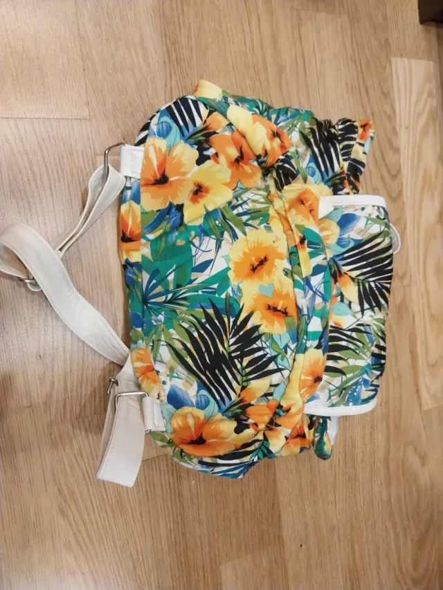 Mochila Estampada Tropical