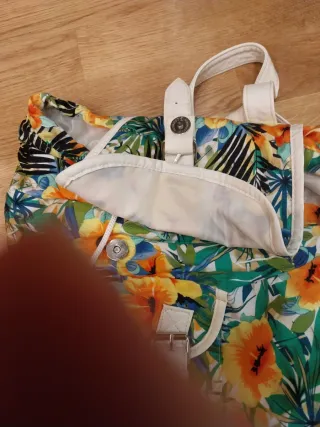 Mochila Estampada Tropical