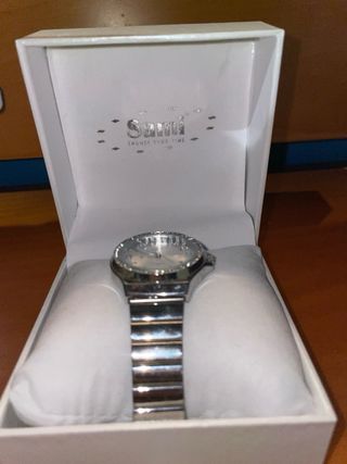 Reloj Sami Plata Nuevo Sin Usar