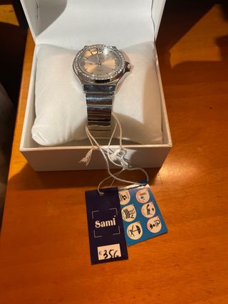 Reloj Sami Plata Nuevo Sin Usar