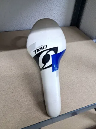 Sillín Ciclismo Oval Concepts Blanco