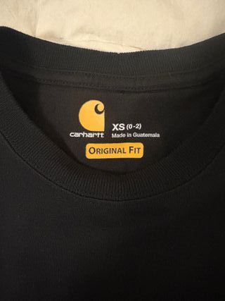 Camiseta Carhartt Negra Talla XS