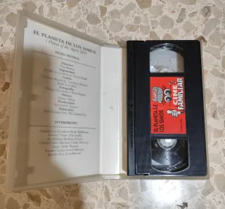 Película VHS El Planeta de los Simios