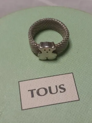Anillo Tous Oso Plata 925 Original