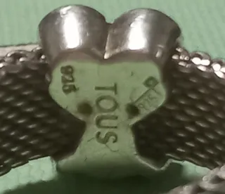 Anillo Tous Oso Plata 925 Original