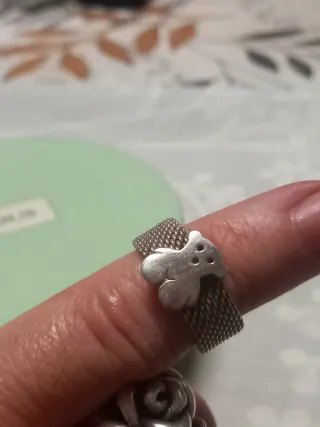 Anillo Tous Oso Plata 925 Original