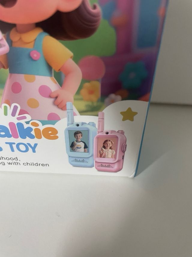 Walkie Talkie Niños con Pantalla