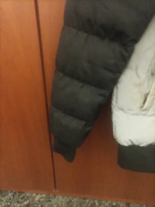 Plumón anorak Ellesse Negro y plateado