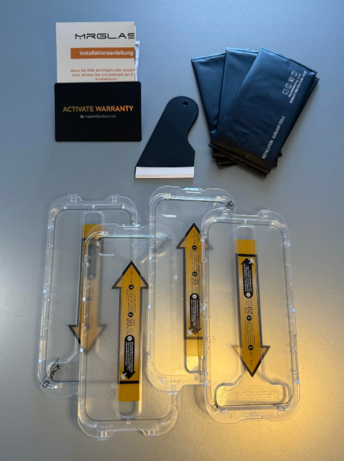 4 Pellicole Vetro Temperato iPhone 16 Pro Max