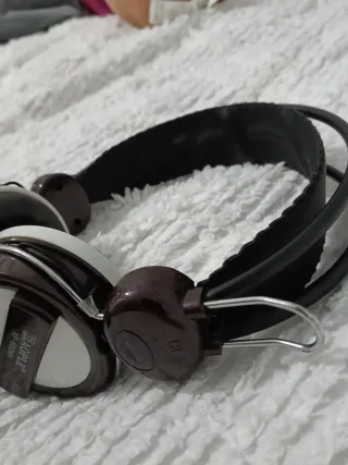 Cascos para escuchar música.