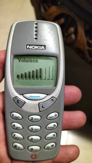 Móvil Nokia 3310 Vintage Gris/Blanco