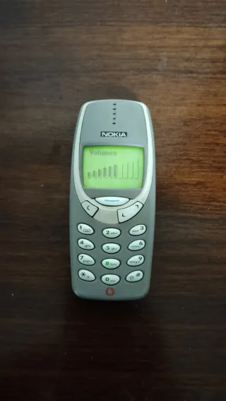 Móvil Nokia 3310 Vintage Gris/Blanco
