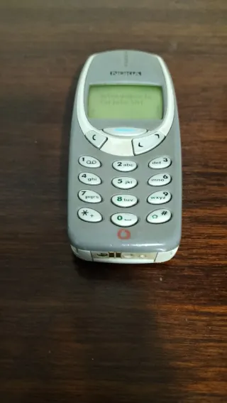 Móvil Nokia 3310 Vintage Gris/Blanco
