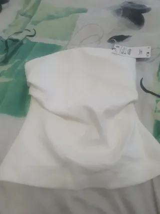 Camisa Zara sin mangas Talla XS