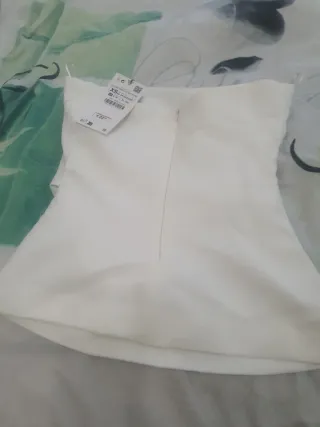 Camisa Zara sin mangas Talla XS