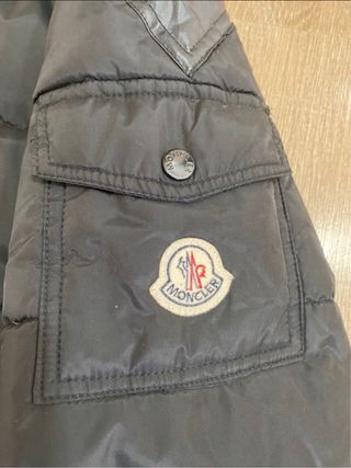 Chaqueta Moncler Puffer Vintage Negra