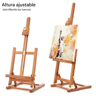 Caballete de mesa de madera