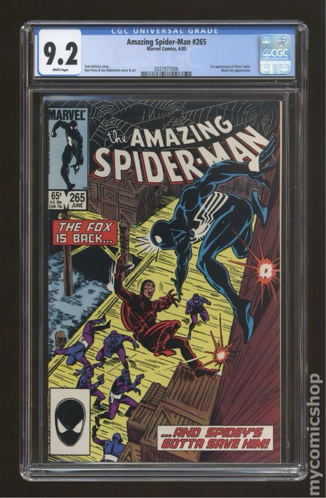 Comic Amazing Spider-Man 265 CGC 9.2