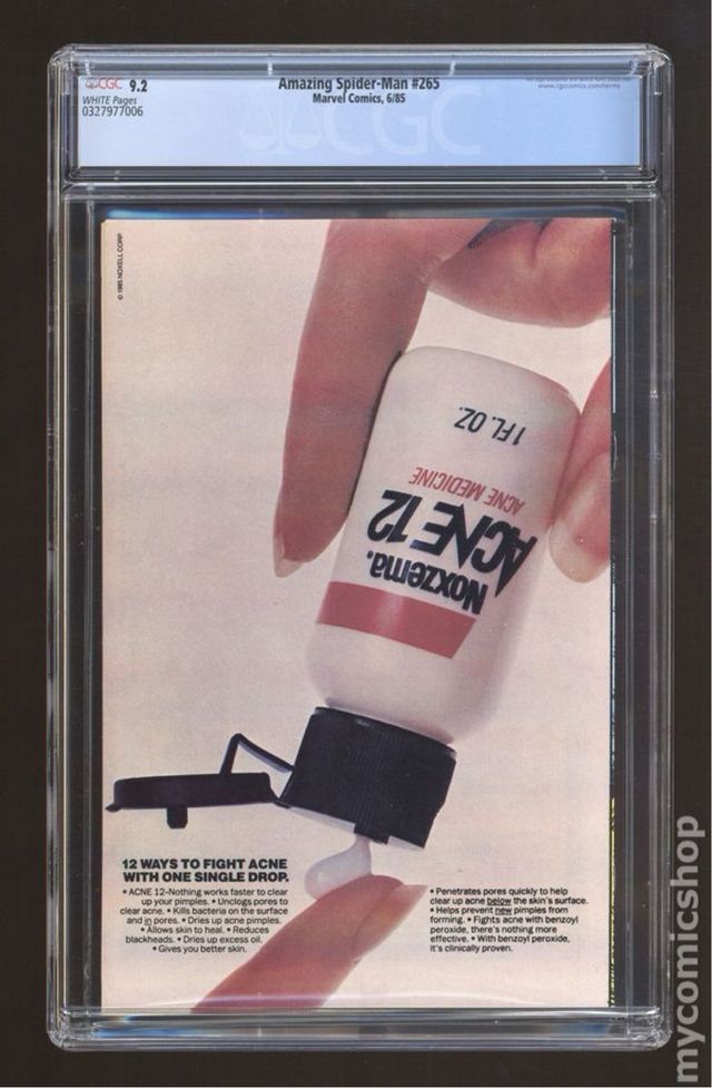 Comic Amazing Spider-Man 265 CGC 9.2