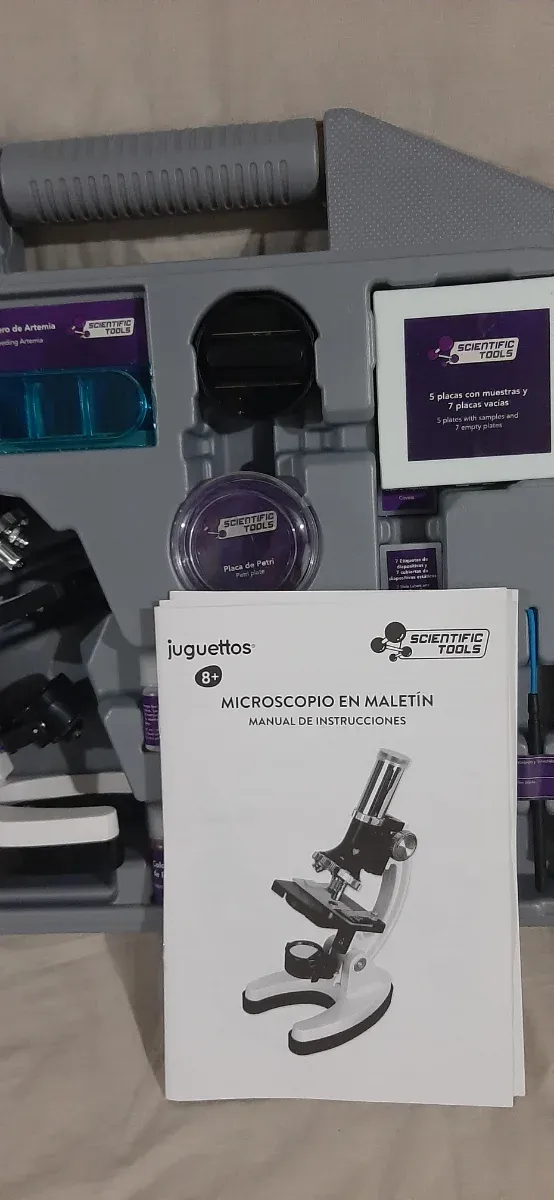 Microscopio Juguettos con maletín