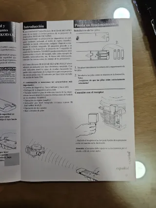 Mando Kodak Ektapro para proyectores de diaposivas