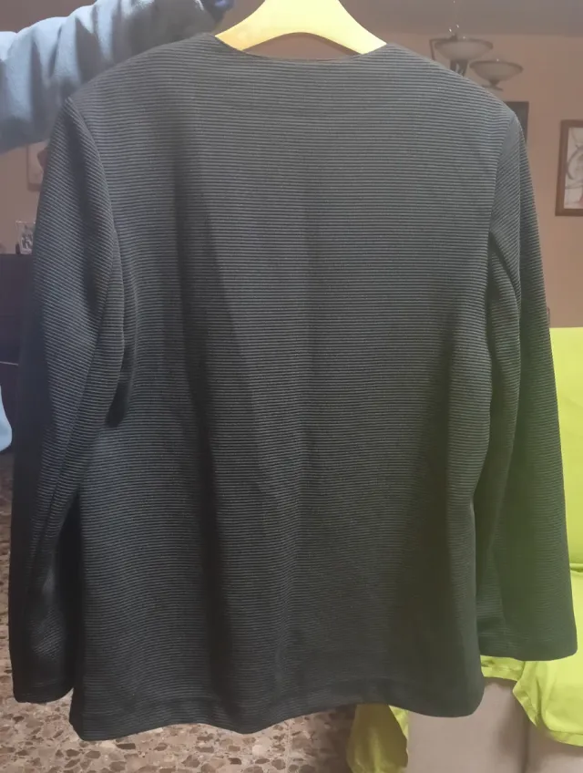 Chaqueta Blazer de mujer, color negro, con bolsill