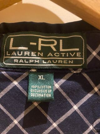 Polo Lauren Ralph Lauren Blanco Talla XL