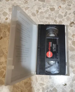 Película VHS La Máscara del Zorro