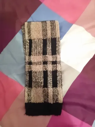 Conjunto Gorro, Bufanda y Manoplas Cuadros