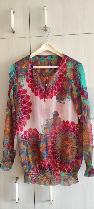 Blusa Desigual Multicolor Talla l