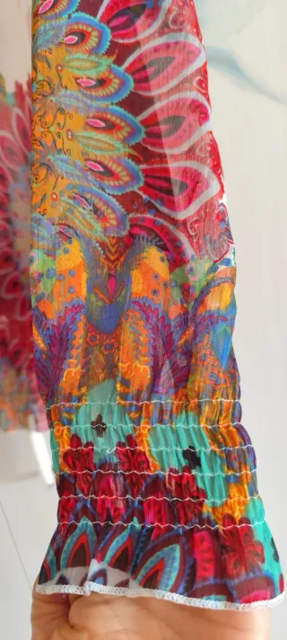 Blusa Desigual Multicolor Talla l