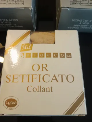 Medias Finesse Voile Talla M Beige