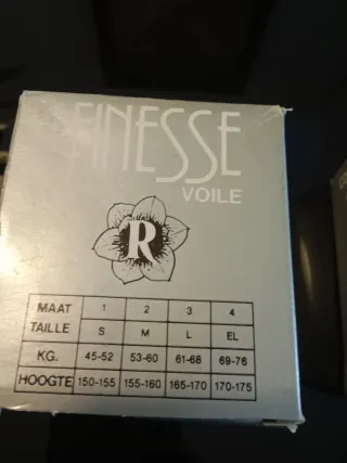 Medias Finesse Voile Talla M Beige