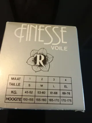 Medias Finesse Voile Talla M Beige