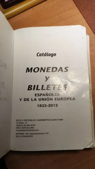 Monedas y Billetes Españoles 1833-2013