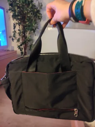 Bolso portátil negro