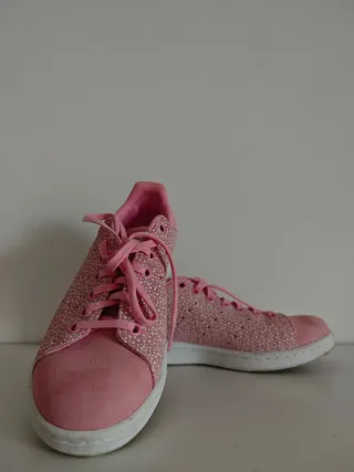 Scarpe Adidas Stan Smith Rosa Pois