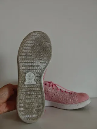 Scarpe Adidas Stan Smith Rosa Pois