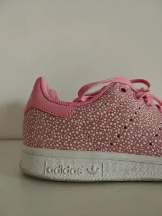 Scarpe Adidas Stan Smith Rosa Pois