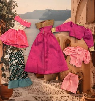 Set di abbigliamento Barbie anni '90