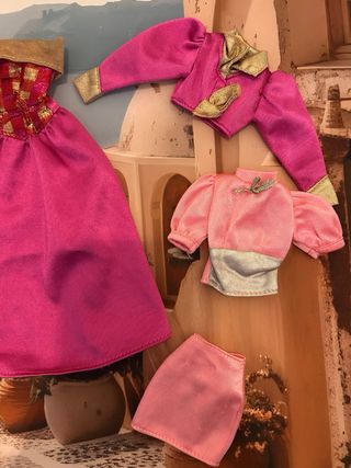 Set di abbigliamento Barbie anni '90