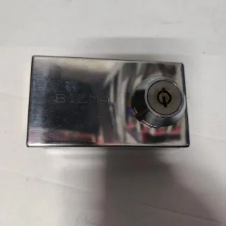 Cierre puerta cristal c/3 llaves. Bilma