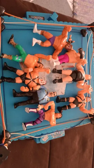 Lote Figuras WWF Lucha Libre Años 90