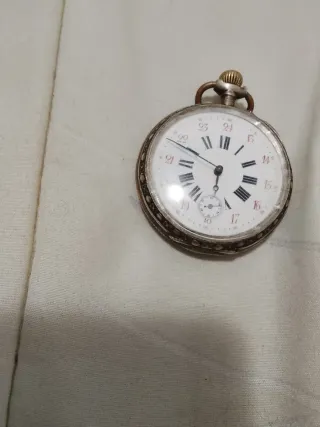 Orologio antico argento 1800