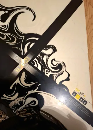 Tabla Snow Custom X 1.58 + Fijaciones Burton triad