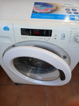 Lavadora Candy Smart Touch rodamiento para cambiar
