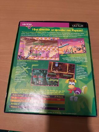 Juego Rayman Matemáticas y Lenguaje 7 Años